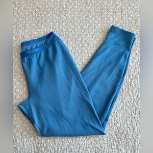 PATAGONIA Women’s Performance Base Layer Capilene Leggings Bottoms Blue Size L
